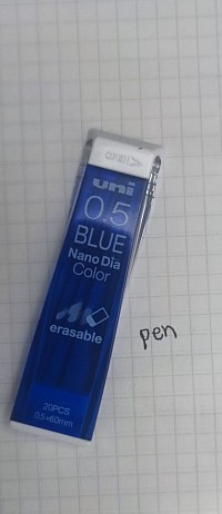 三菱铅芯0.5mm深蓝